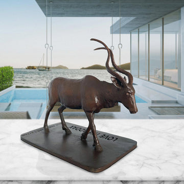 Love the Addax (Bronze Sculpture)