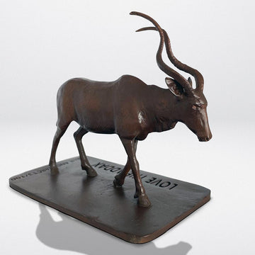 Love the Addax (Bronze Sculpture)