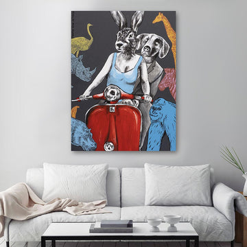 They Thought We are all Animals (Original Painting)