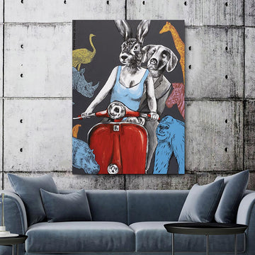 They Thought We are all Animals (Original Painting)