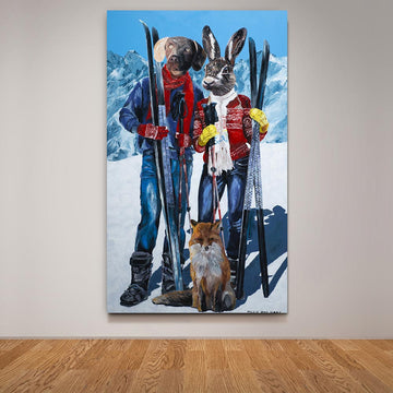 We Love the Alps (Original Painting)