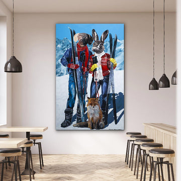 We Love the Alps (Original Painting)