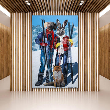We Love the Alps (Original Painting)