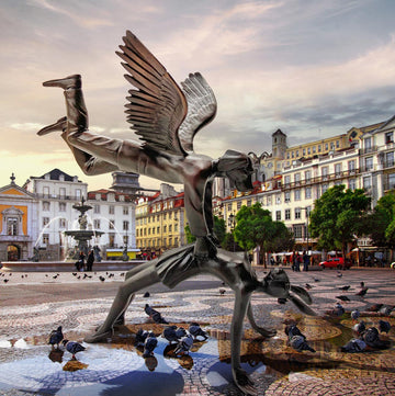 Angels Exist (Bronze Sculpture)