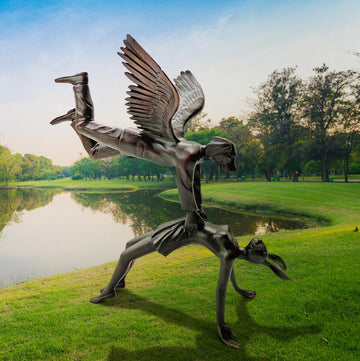Angels Exist (Bronze Sculpture)