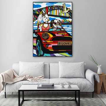 They were true blue Aussies (Original Painting)