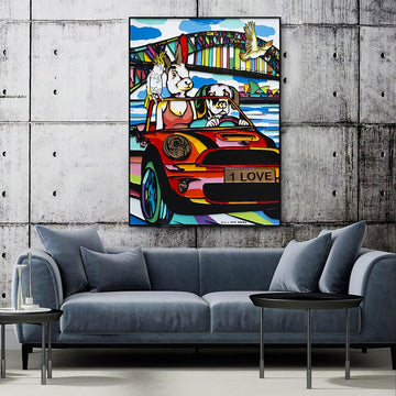 They were true blue Aussies (Original Painting)