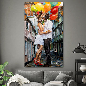 They were living the party life (Original Painting)