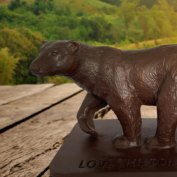 Love the Polar Bear (Bronze Sculpture)