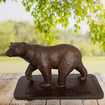 Love the Polar Bear (Bronze Sculpture)