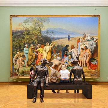 The Friendship Bench (Bronze Sculpture)