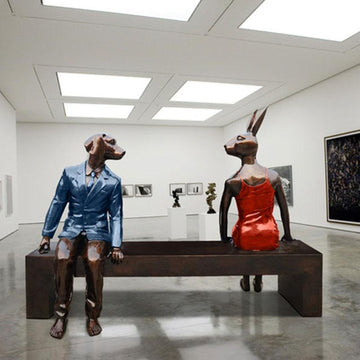 The Friendship Bench (Bronze Sculpture)