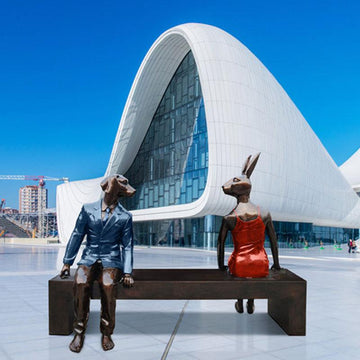 The Friendship Bench (Bronze Sculpture)