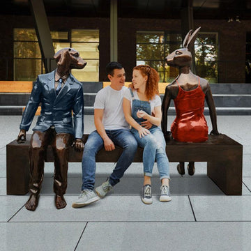 The Friendship Bench (Bronze Sculpture)