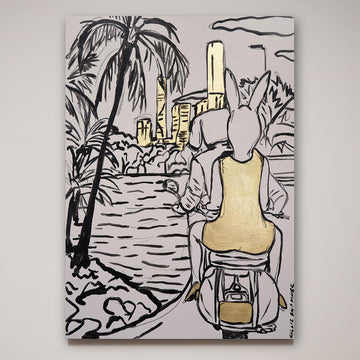 Brisbane Here We Come (Original Painting)