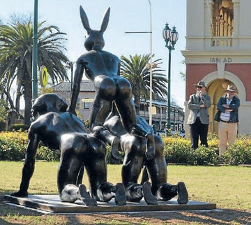 Pyramid (Bronze Sculpture)