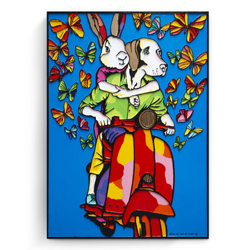 They Were Bursting With Love (Original Painting)