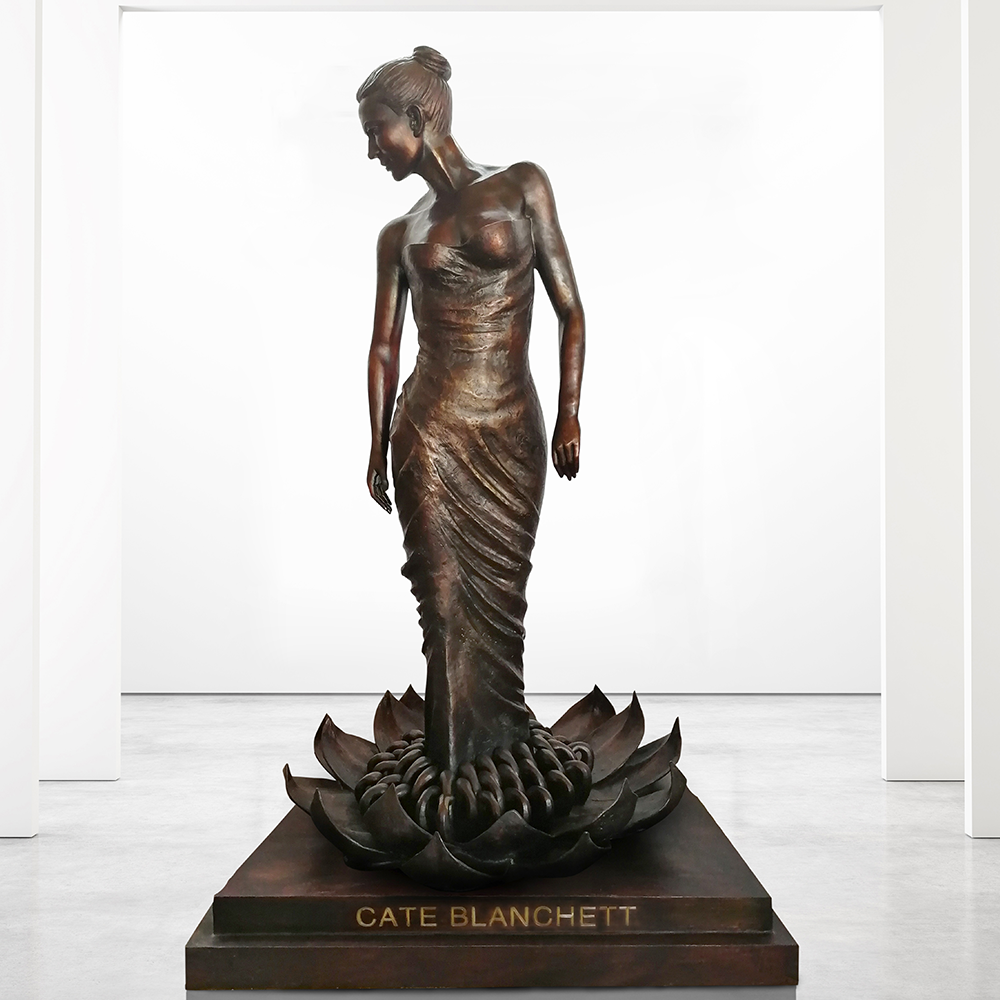 Cate Blanchett (Bronze Sculpture) – Gillie and Marc®