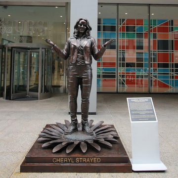 Cheryl Strayed (Bronze Sculpture)