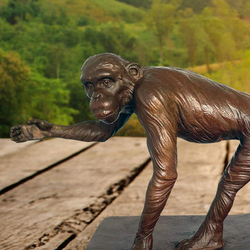 Love the Chimpanzee (Bronze Sculpture)