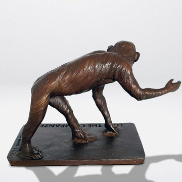 Love the Chimpanzee (Bronze Sculpture)
