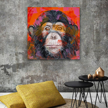 Wild about chimps (Original Painting)
