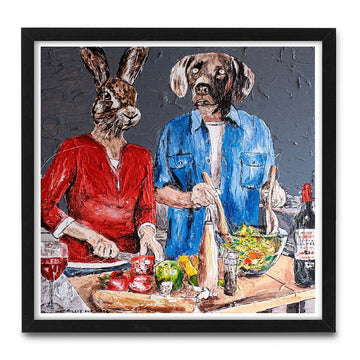 They Made It All Using Love and Passion (Print)