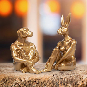 Cool Mini Rabbitwoman (Resin Sculpture)