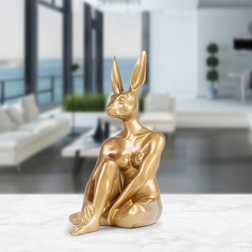 Cool Mini Rabbitwoman (Resin Sculpture)