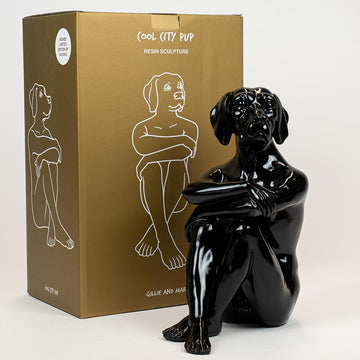 Cool City Pup (Resin Sculpture)