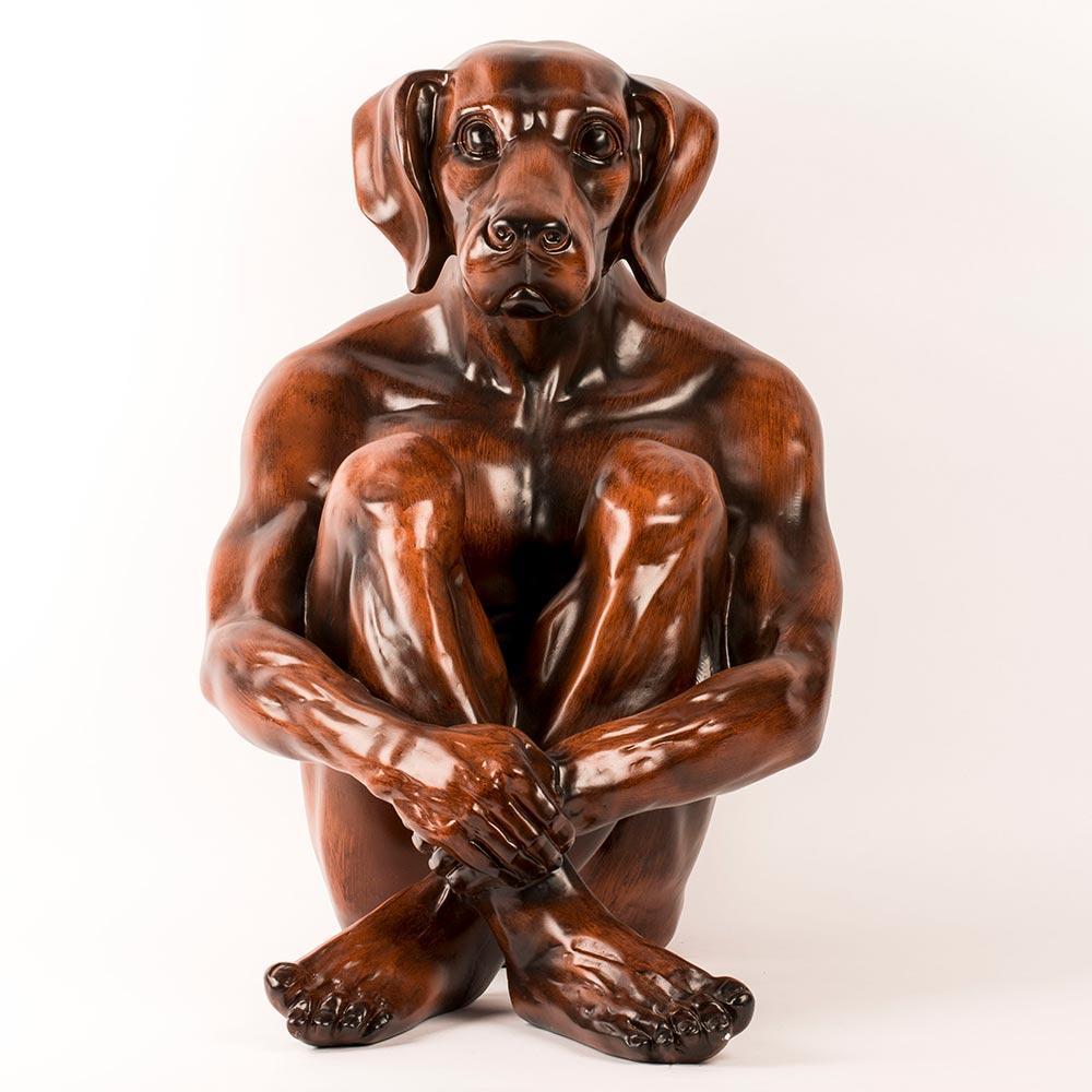DOG-X SPECIAL WOOD CARVING 戸惑い
