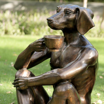 Coffee Friends (Bronze Sculpture)