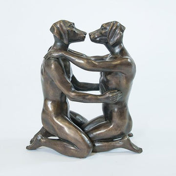 He loved being in love (Bronze Sculpture)