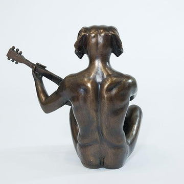 He played like he was Keith Richards (Bronze Sculpture)