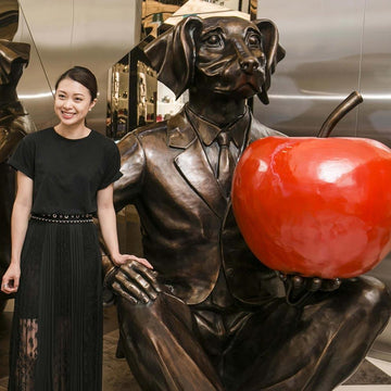He Knew This Would Be a Year of Good Fortune (Bronze Sculpture)