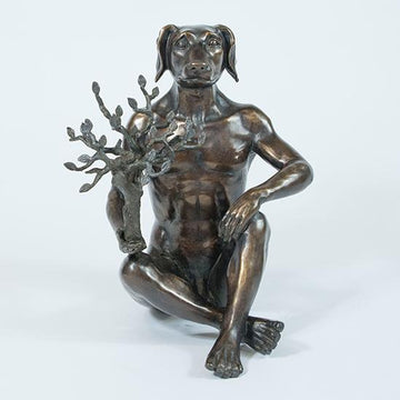 He Was a Nature Lover (Bronze Sculpture)