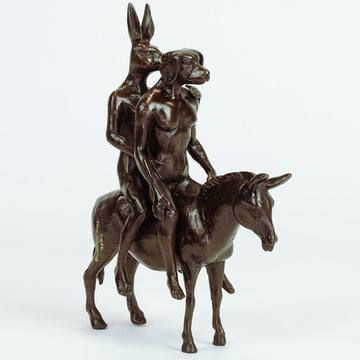 The Travellers Have Arrived (Bronze Sculpture)