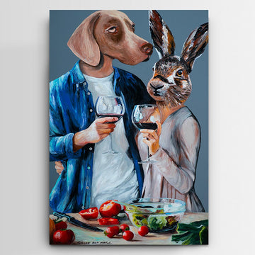 They Loved a Good Drop (Original Painting)
