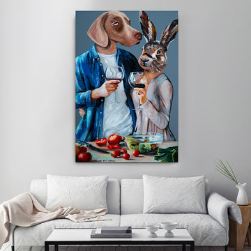 They Loved a Good Drop (Original Painting)