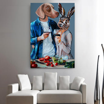 They Loved a Good Drop (Original Painting)