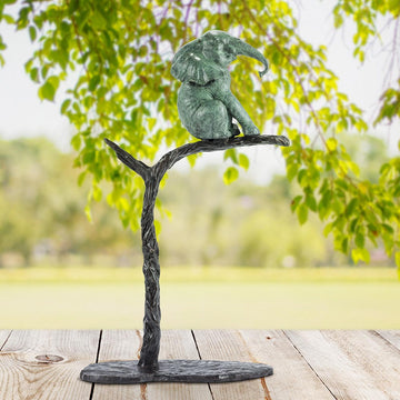 The Tree Elephant Was a Rare Species (Bronze Sculpture)