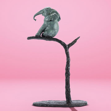 The Tree Elephant Was a Rare Species (Bronze Sculpture)