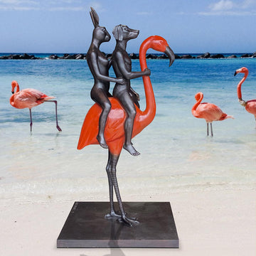 They Liked Being Different to Everyone Else (Bronze Sculpture)