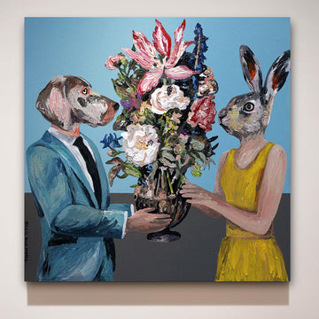 Flowers are life and life are flowers (Original Painting)