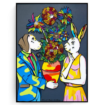 It was time for flower power (Original Painting)