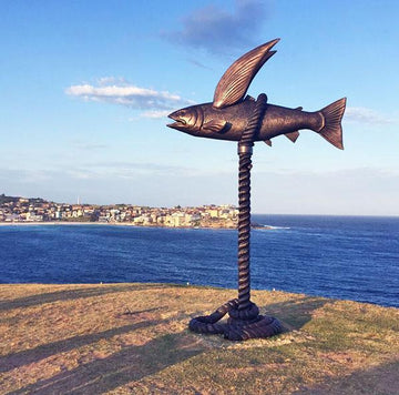 Flying Fish (Fibreglass Sculpture)