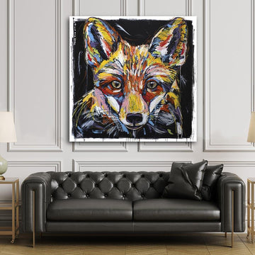 The red fox could out fox everyone  (Original Painting)