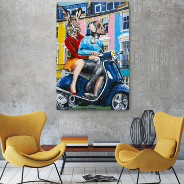 It was a bright future (Original Painting)