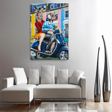 It was a bright future (Original Painting)