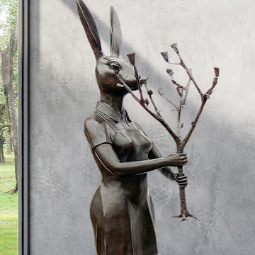 They Were Planting a Greener Future (Bronze Sculpture)